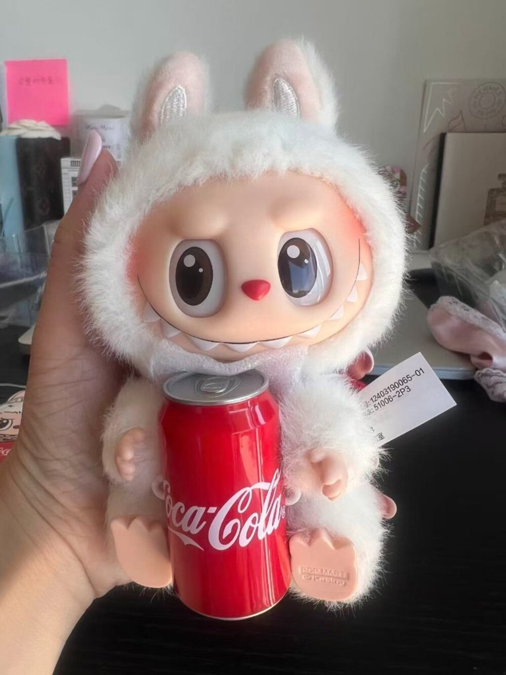 POP MART Labubu Coca Cola Happy Factor POPNOW CONFIRMED (Opened Bottom Only)